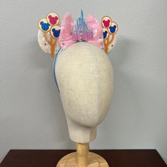 Castle Celebration Minnie Ears | Walt Disney World-Inspired Mouse Ears - Picture 3 of 5